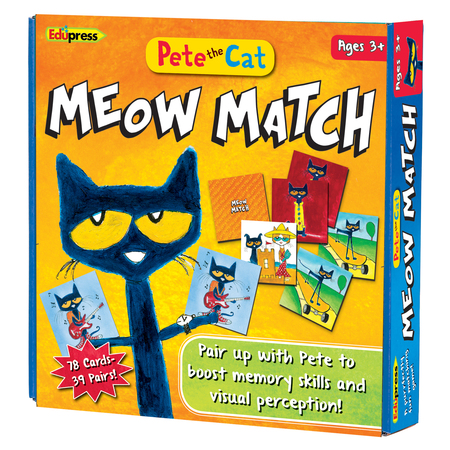 EDUPRESS Pete the Cat® Meow Match Game TCR62075